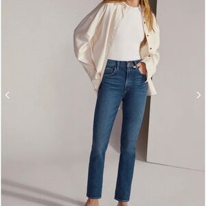 The Valentina Super High Rise Cigarette Ankle, Size 26